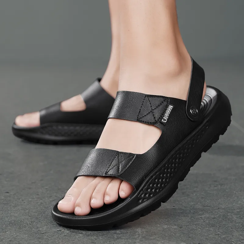 Baibianzhiheren Beach Sandals Men's-3