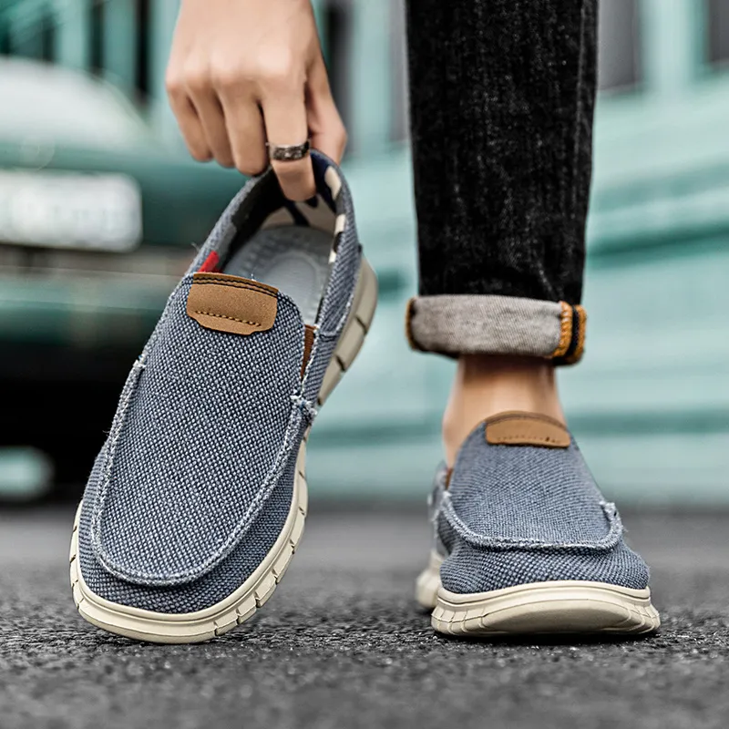 Baibianzhiheren Canvas Shoes Men's-8