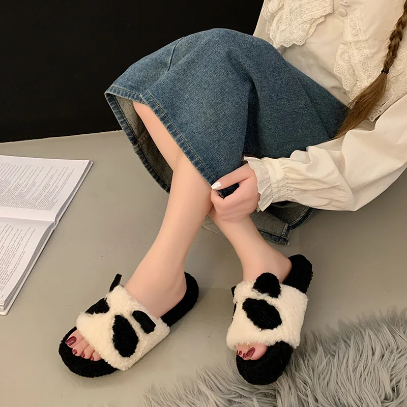 Baibianzhiheren Quiet Slide Slippers Women's-4