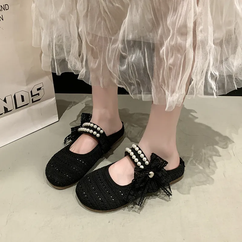 Baibianzhiheren Closed Toe Slippers Women's-4