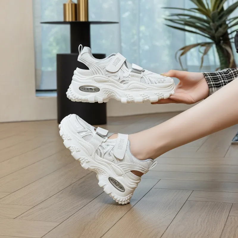 Baibianzhiheren Cushioning And Breathable Chunky Sneakers Women's-5