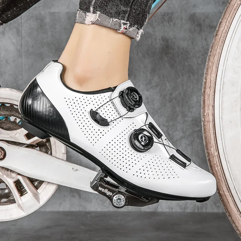 Baibianzhiheren Durable Breathable Balanced Lightweight Low Top Cycling Shoes Men's-3