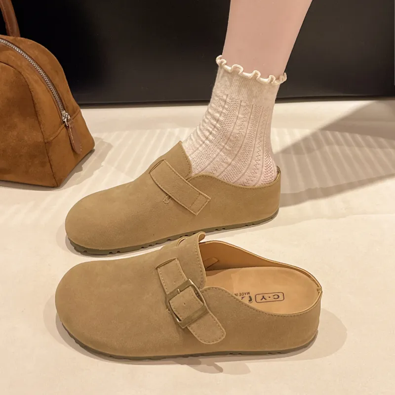 Baibianzhiheren Quiet Wrap toe Slippers Women's-2
