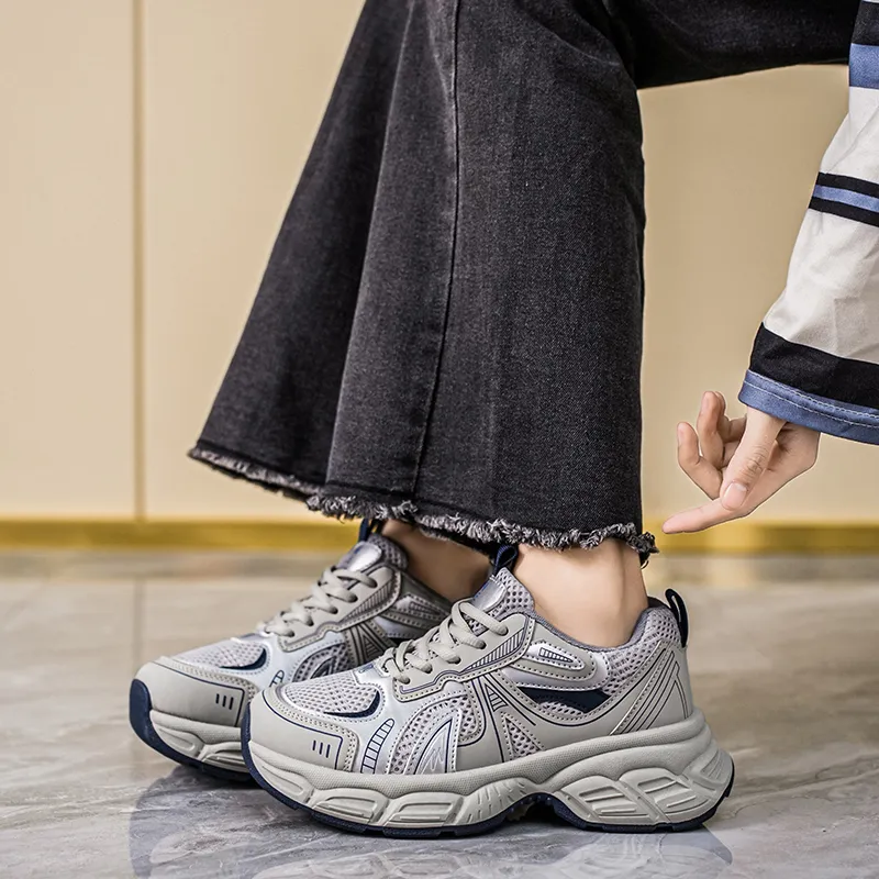Baibianzhiheren Breathable And Lightweight Low Top Chunky Sneakers Women's-11