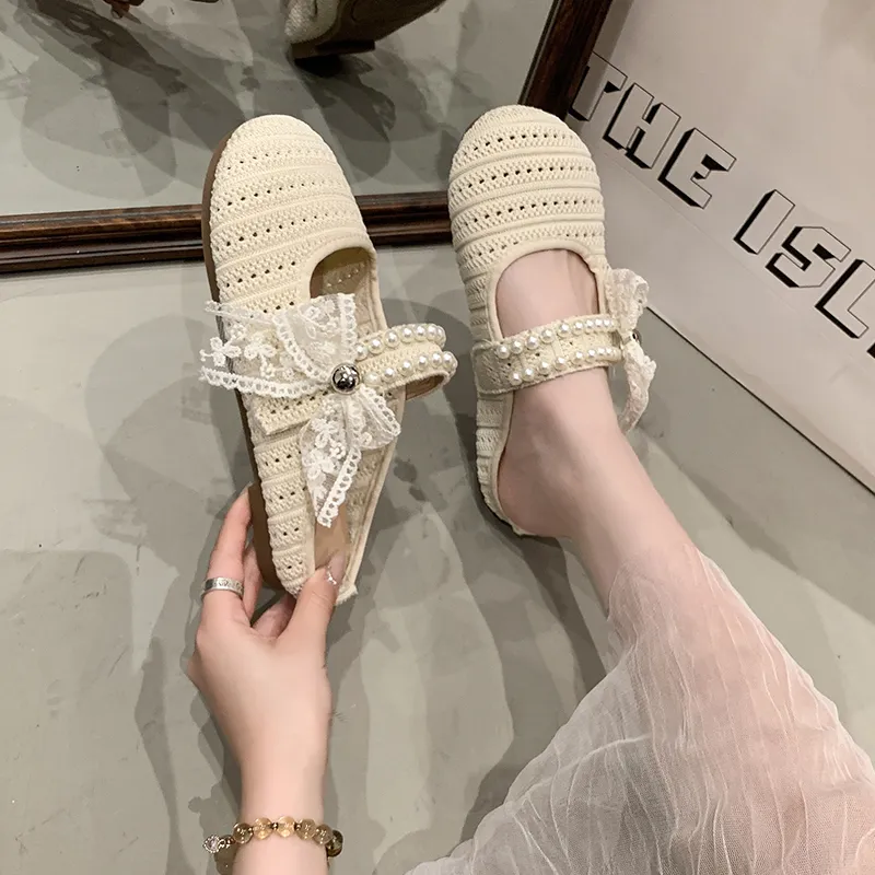 Baibianzhiheren Closed Toe Slippers Women's-9