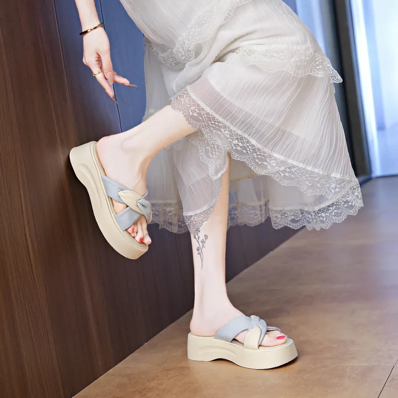 Baibianzhiheren Slide Slippers Women's-7