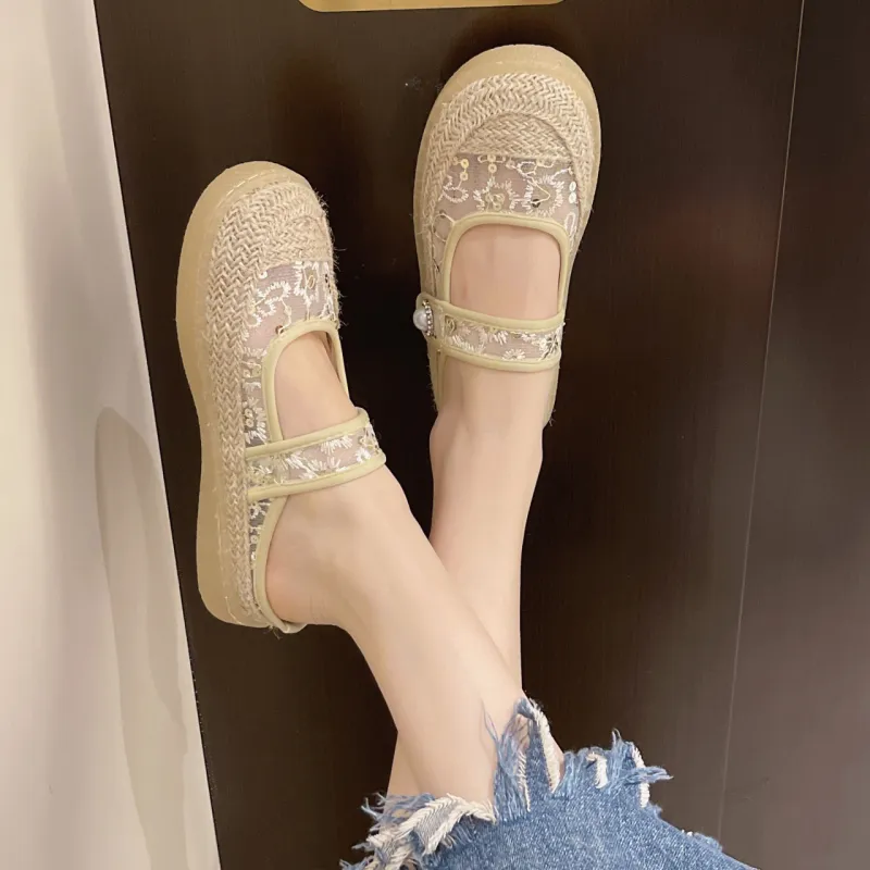 Baibianzhiheren Espadrilles Women's-7