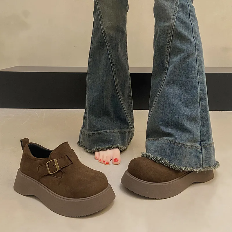Baibianzhiheren Women's Casual Shoes 5cm Women's-7