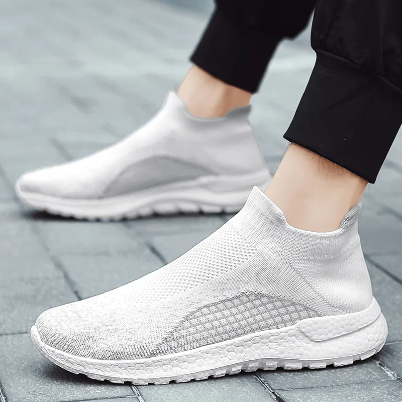 Baibianzhiheren Breathable High Top Casual Shoes Unisex-16