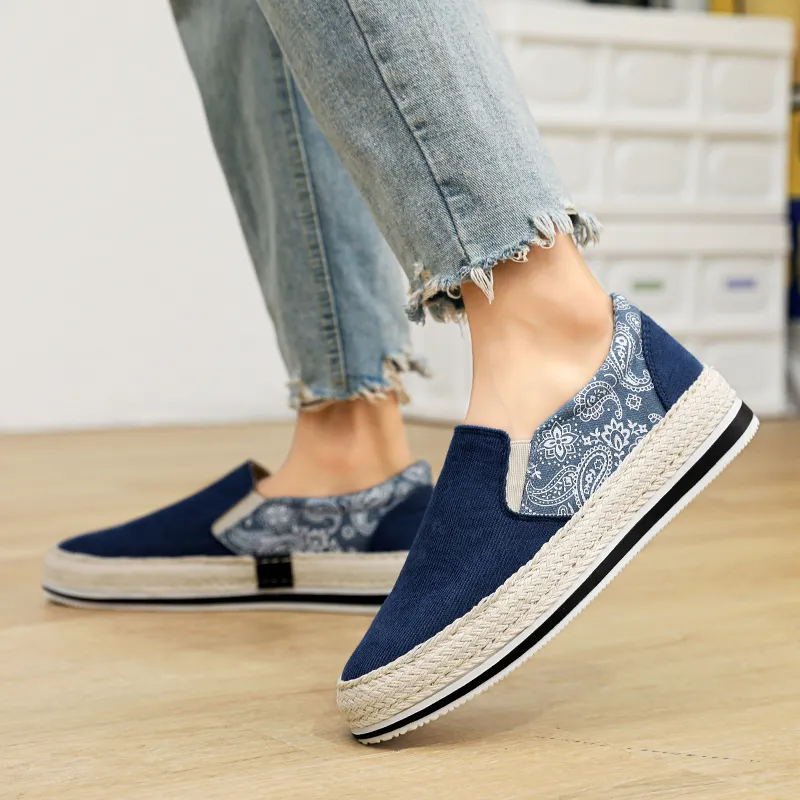 Baibianzhiheren Espadrilles Men's-13