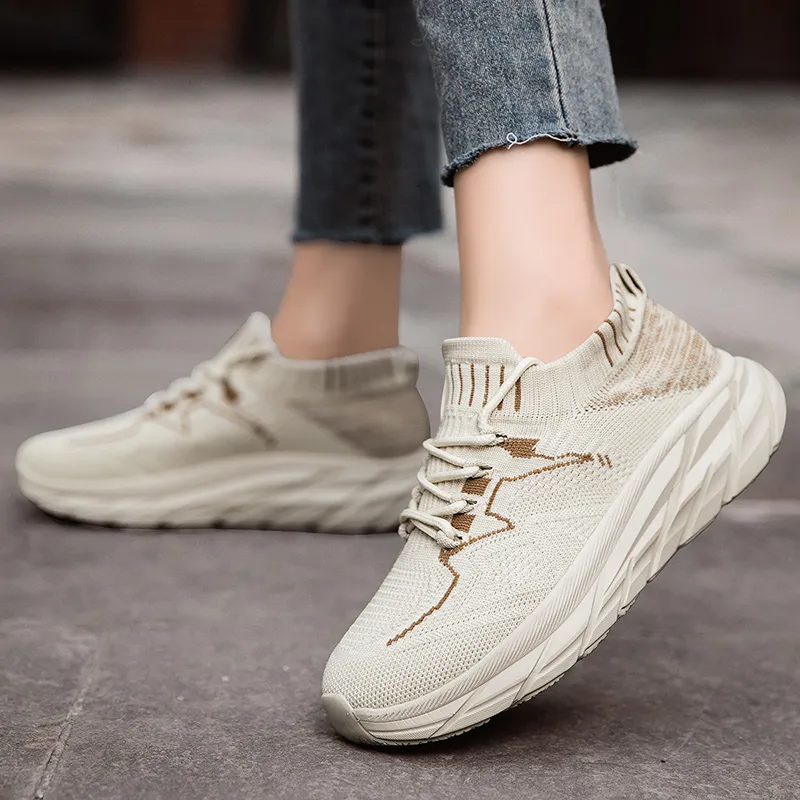 Baibianzhiheren Mid Top Casual Shoes Women's-23