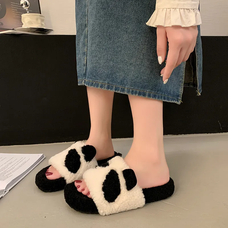 Baibianzhiheren Quiet Slide Slippers Women's-2