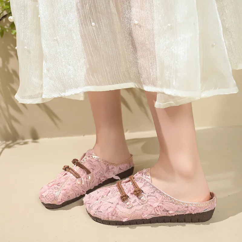 Baibianzhiheren Closed Toe Slippers Women's-7