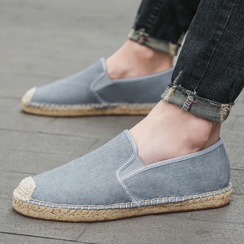 Baibianzhiheren Espadrilles Men's-17