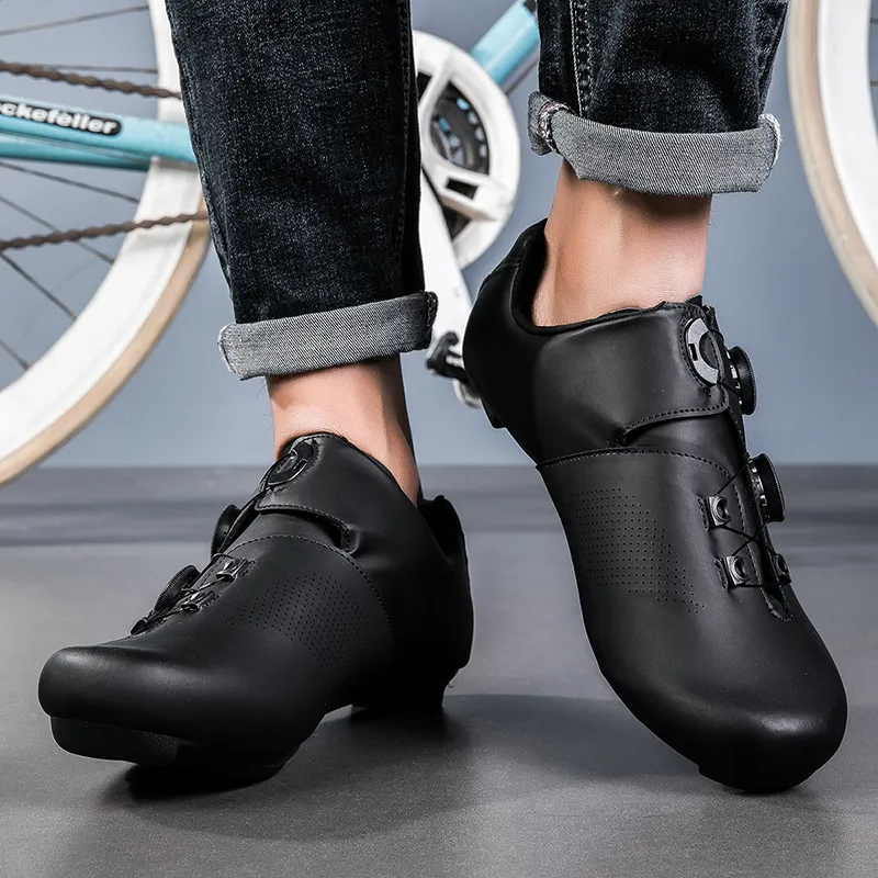 Baibianzhiheren Wear Resistant Breathable Balance Impact Resistant Lightweight Low Top Cycling Shoes Unisex-9