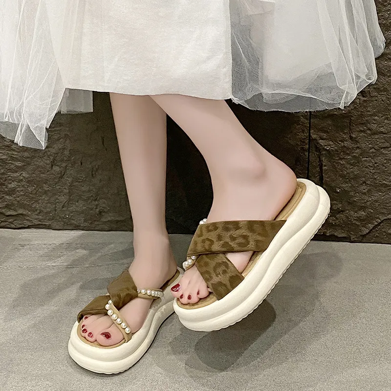 Baibianzhiheren Slide Slippers Women's-15