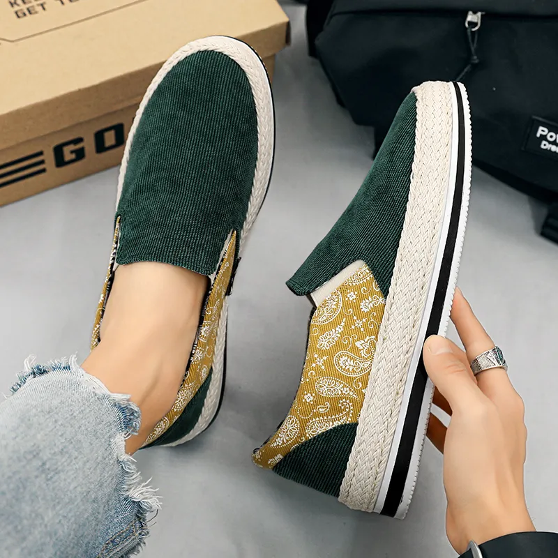 Baibianzhiheren Espadrilles Men's-5
