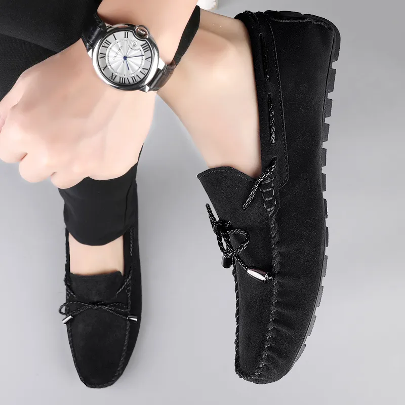 Baibianzhiheren Gommino Loafers Men's-4