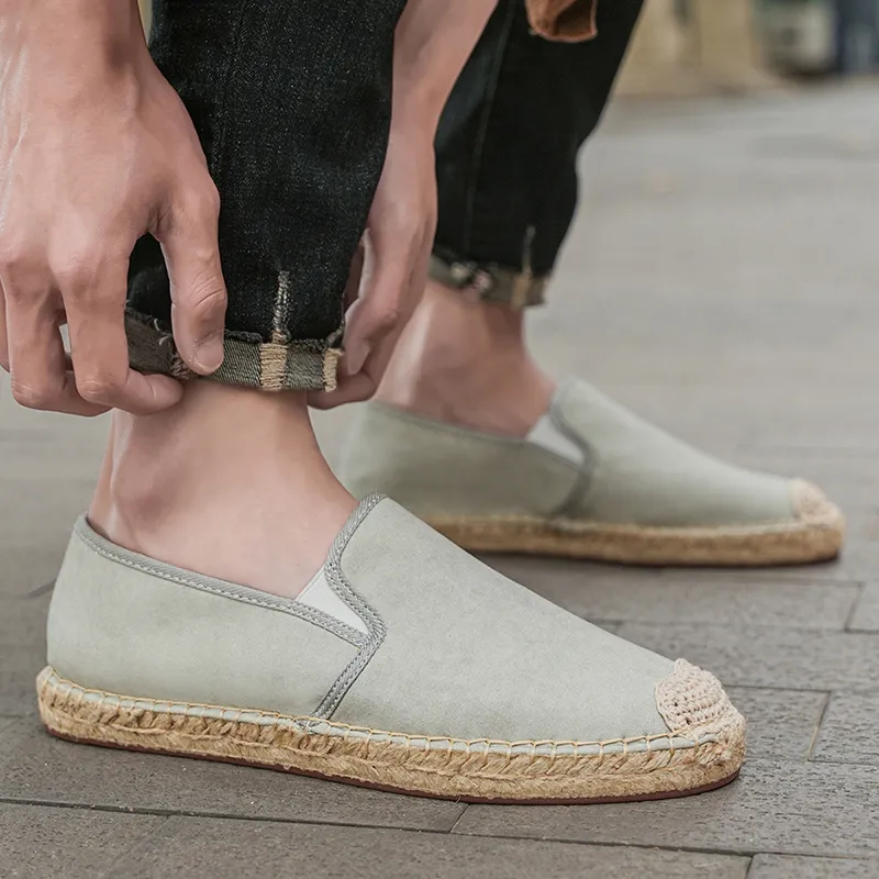 Baibianzhiheren Espadrilles Men's-12