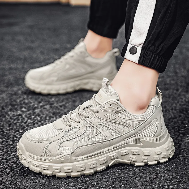 Baibianzhiheren Cushioning Breathable Balance Lightweight Rebound Wear Resistant Casual Shoes Men's-7