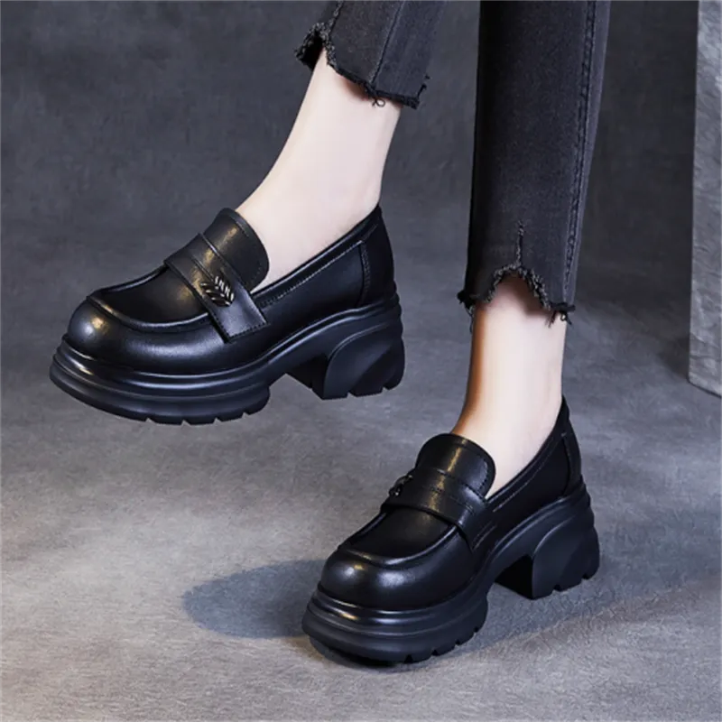 Baibianzhiheren Loafers Women's-6