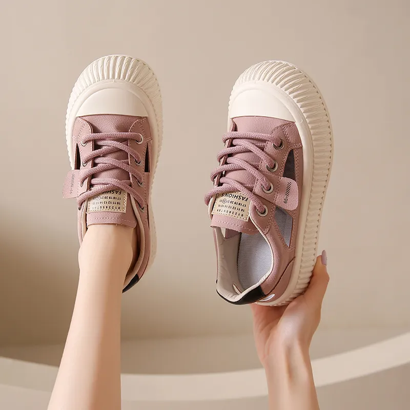Baibianzhiheren Breathable And Lightweight Skateboard Shoes Women's-1