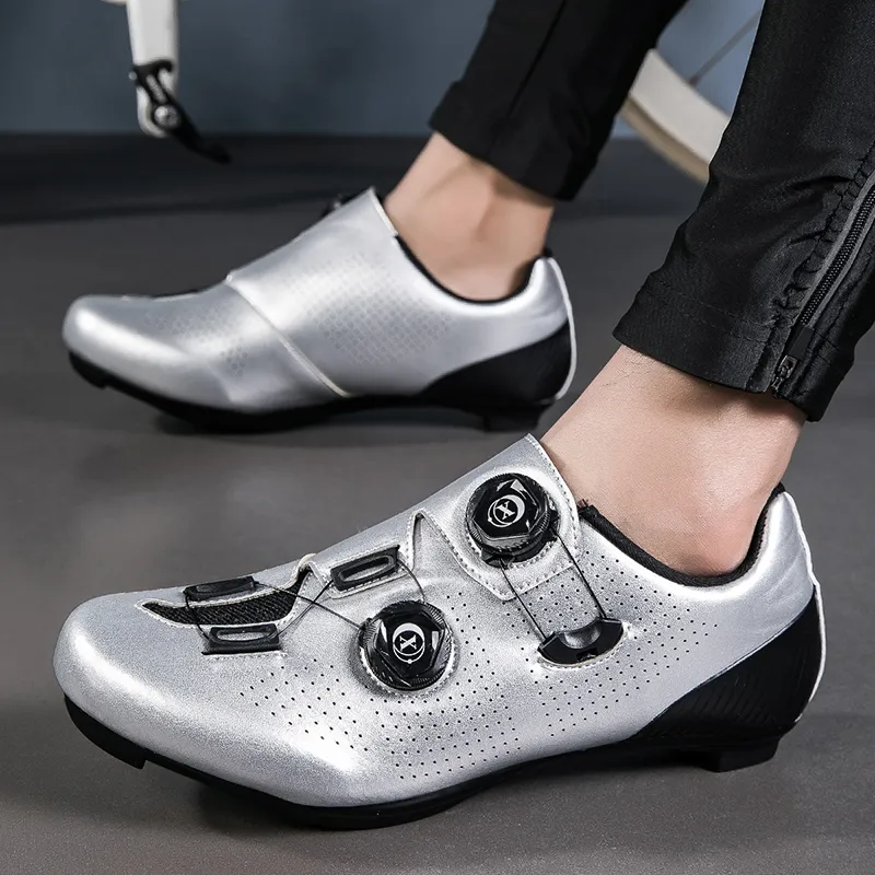 Baibianzhiheren Wear Resistant Breathable Balance Impact Resistant Lightweight Low Top Cycling Shoes Men's-1