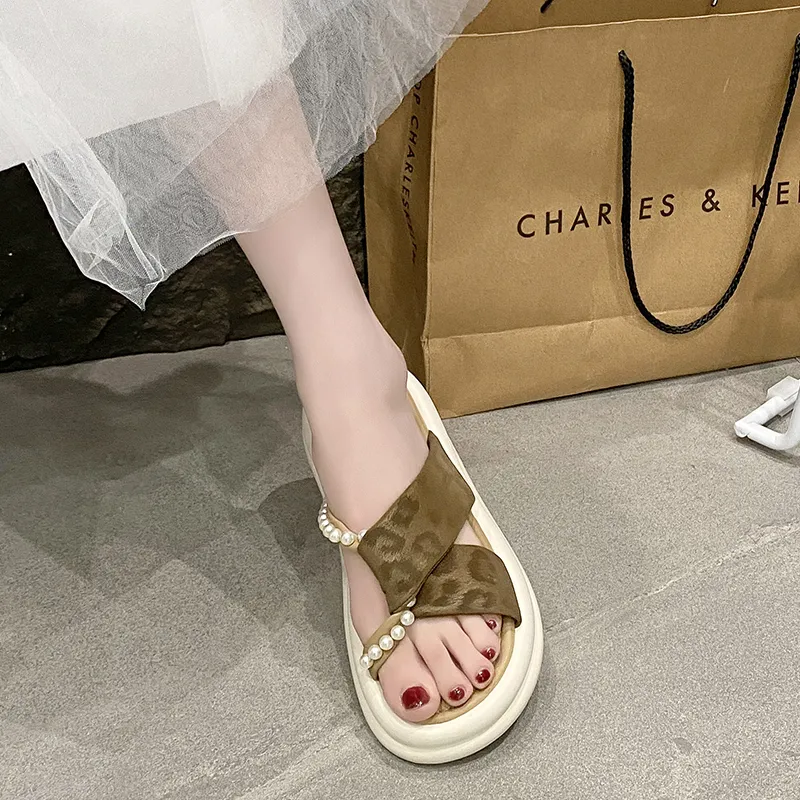 Baibianzhiheren Slide Slippers Women's-14