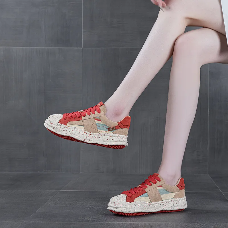 Baibianzhiheren Low Top Skateboard Shoes Women's-1
