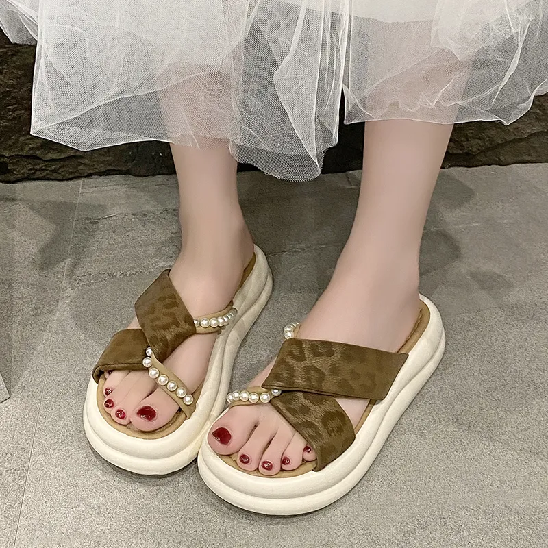 Baibianzhiheren Slide Slippers Women's-13