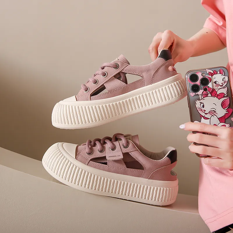 Baibianzhiheren Breathable And Lightweight Skateboard Shoes Women's-4