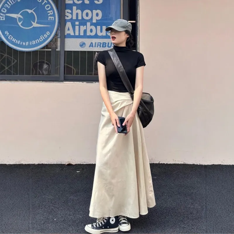 Cosyism Two Piece Skirt Sets Women's-6