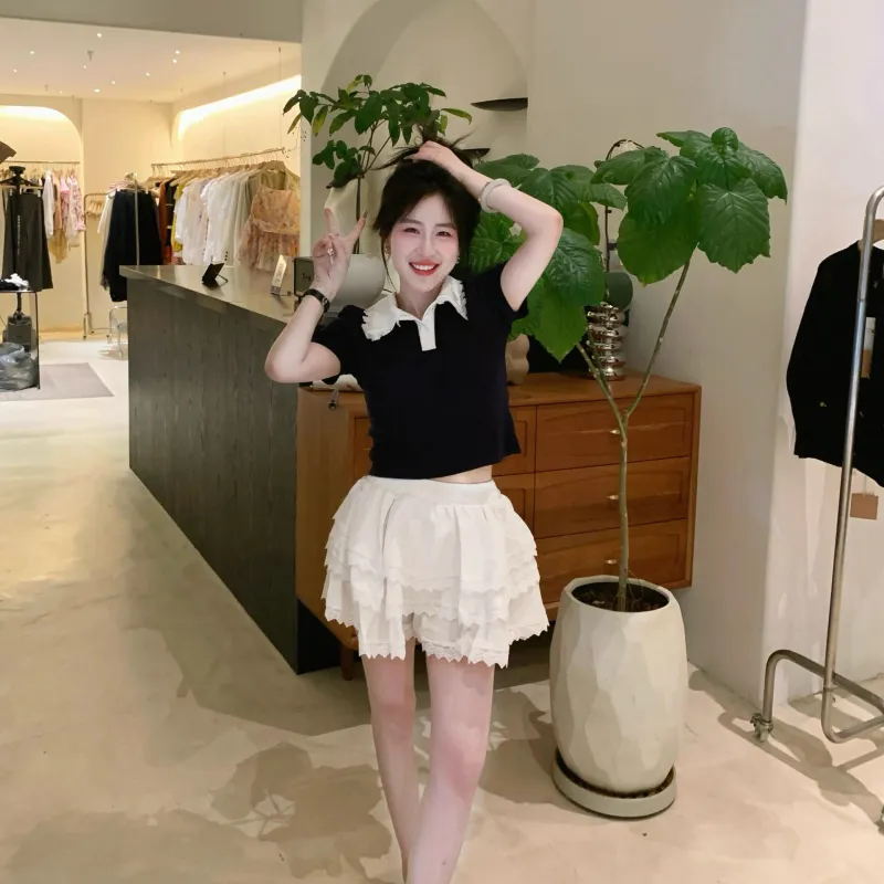 Cosyism Two Piece Skirt Sets Women's-12