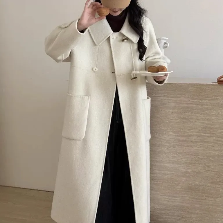 COSYISM Melbourne Journal Coat Women's Ivory-2