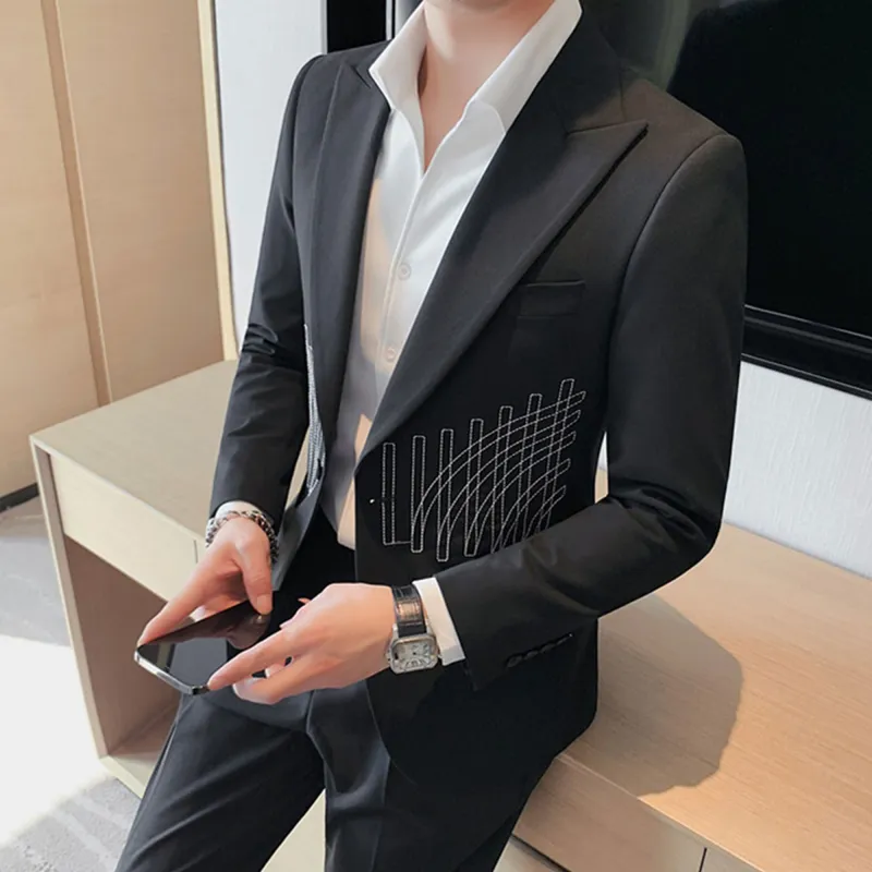 SEAFUNG Business Suit Men's Black-5