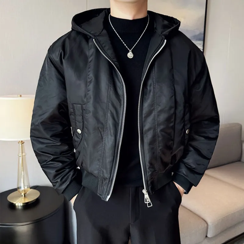 SEAFUNG Puffer Jacket Men's Black-2