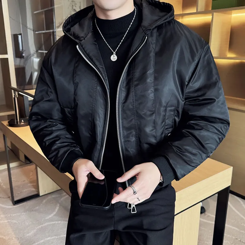 SEAFUNG Puffer Jacket Men's Black-5