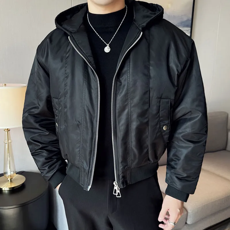 SEAFUNG Puffer Jacket Men's Black-3