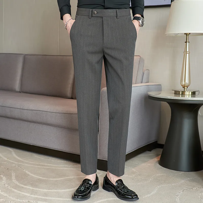 SEAFUNG Suit Trouser Men's Gray-2