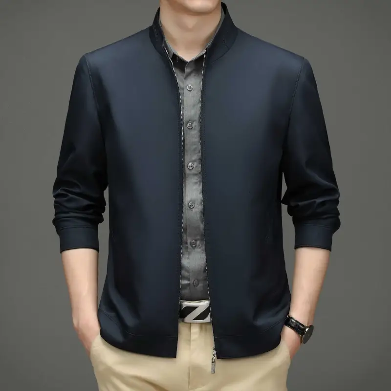 SEAFUNG Jackets Coats Men's Navy Blue-3
