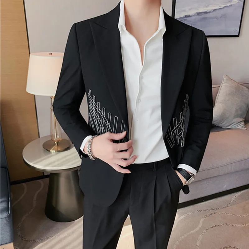 SEAFUNG Business Suit Men's Black-3
