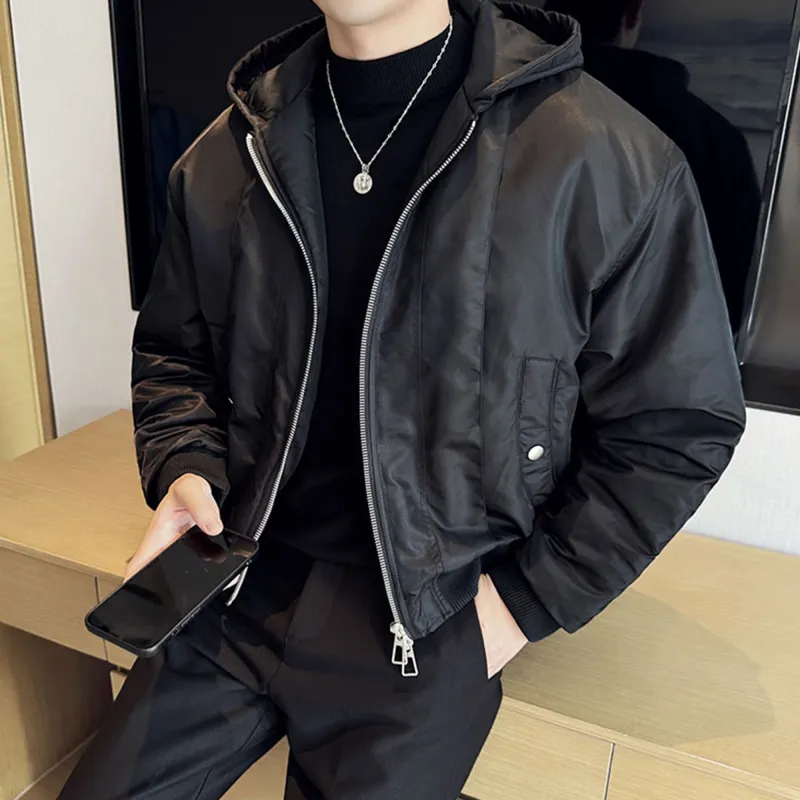 SEAFUNG Puffer Jacket Men's Black-4