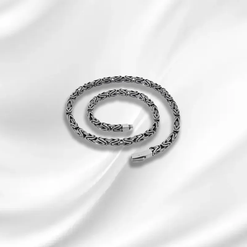 Datang Guoding Titanium Steel Necklaces Men's-27