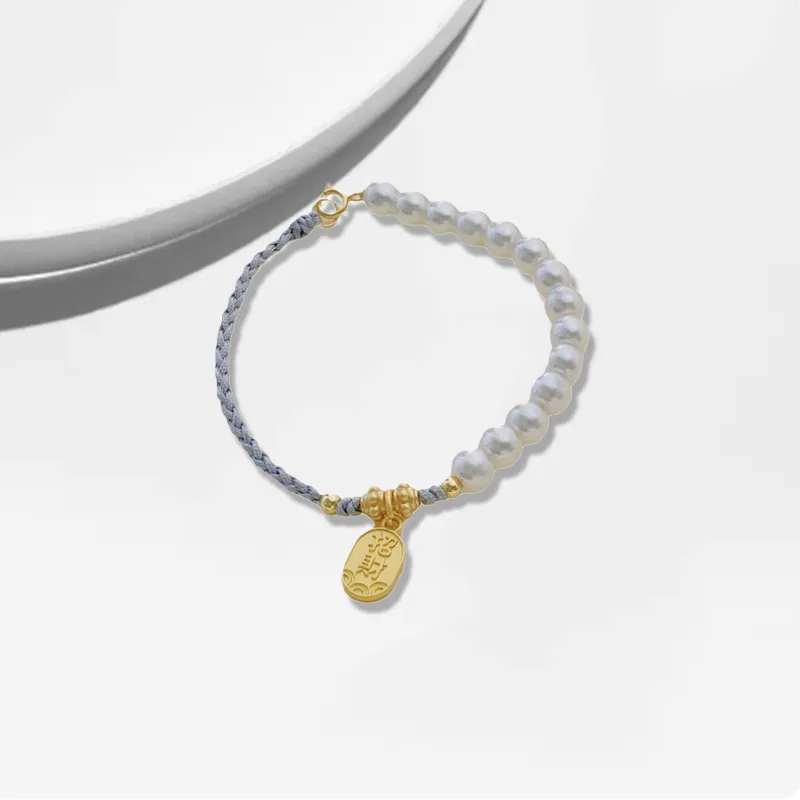 Datang Guoding Shell Pearl Bracelets Women's-2