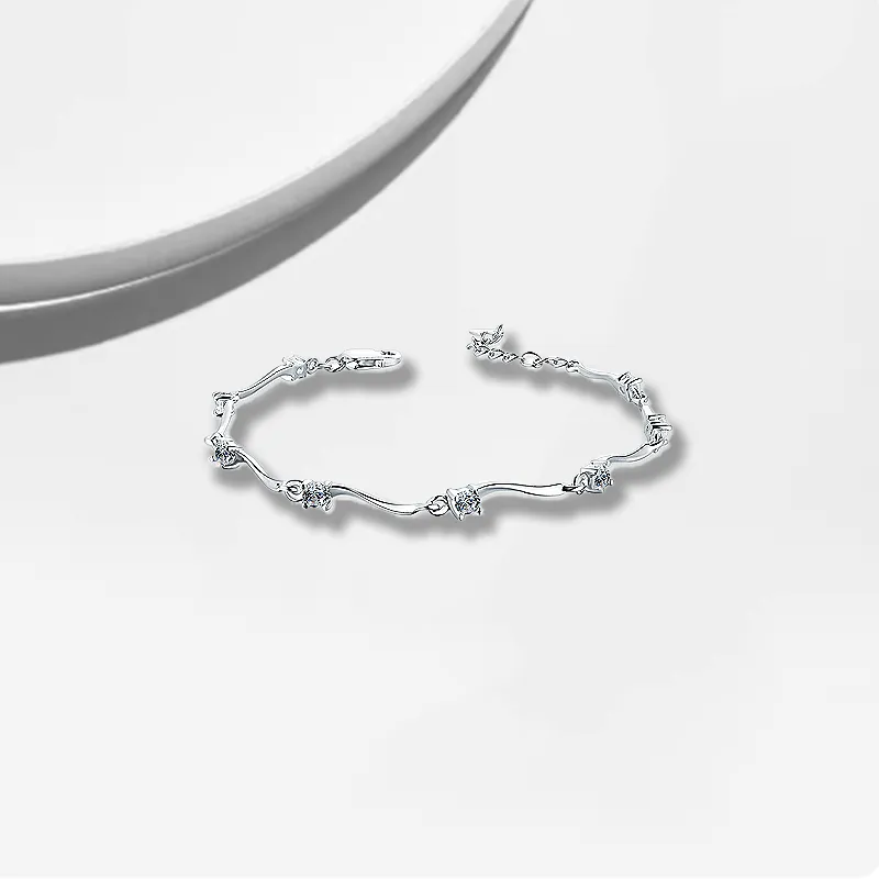 Datang Guoding S925 Silver Bracelets Women's-2