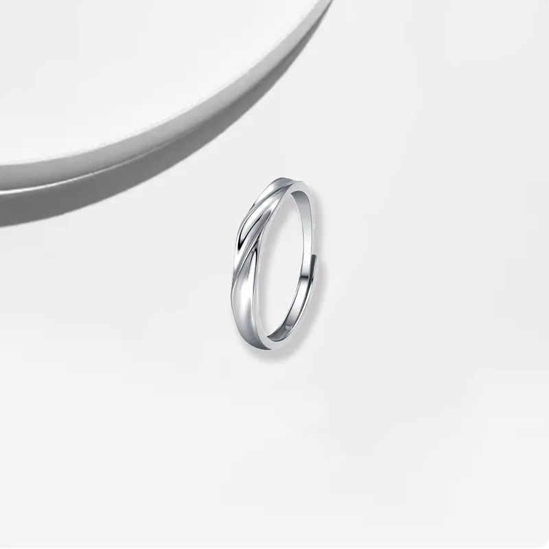 Datang Guoding S925 Silver Rings Unisex-3