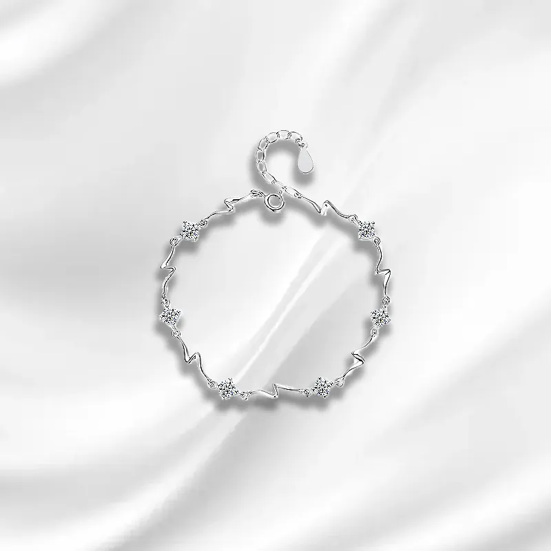 Datang Guoding S925 Silver Bracelets Women's-1