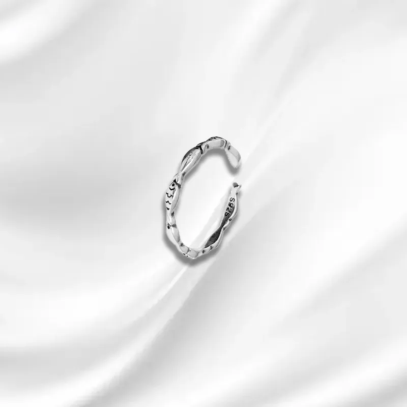 Datang Guoding S925 Silver Rings Unisex-1