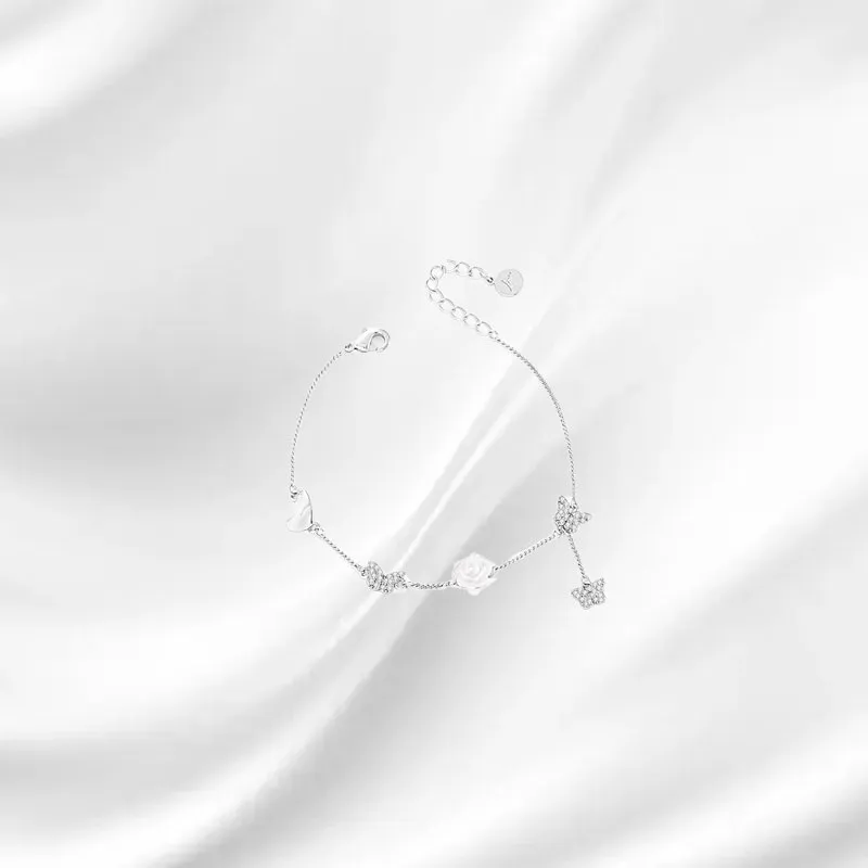 Silver Trim Alloy Necklaces Women's-3