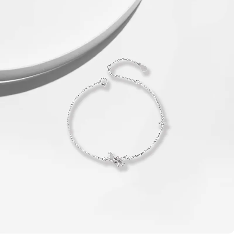 Datang Guoding S925 Silver Bracelets Women's-2
